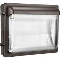 17,410 Lumen Max - 120 Watt Max - Wattage and Color Selectable Semi-Cutoff LED Wall Pack Fixture - Watts 80-100-120 - Kelvin 3000-4000-5000 - 120-277 Volt - PLT-13242