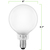 Natural Light - 2 in. Dia. - LED G16.5 Globe - 3.5 Watt - 40 Watt Equal - Candle Glow Thumbnail