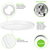 1517 Lumens - 22 Watt - 12 in. Color Selectable LED Surface Mount Downlight Fixture Thumbnail