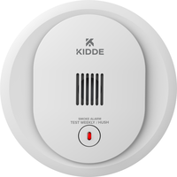 Smoke Alarm - Detects Smoldering Fires - Photoelectric Sensor - Battery Operated - AA Batteries - Kidde 21031428