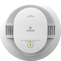 Smoke Alarm - Detects Smoldering Fires - Photoelectric Sensor - Battery Operated - Sealed Lithium 10 Year Battery - Kidde 21031466