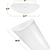 4500 Lumen Max - 34 Watt Max - 4 ft. x 10 in. Wattage and Color Selectable Wide Body LED Wraparound Fixture Thumbnail