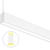 4 ft. Wattage and Color Selectable Architectural LED Linear Fixture with Diffuser Lens - Up/Down Light - 3900 Total Lumens - White Thumbnail