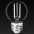1.97 in. Dia. - LED G16 Globe Filament Bulb - 2.5 Watt - 25 Watt Equal - Halogen Color Thumbnail