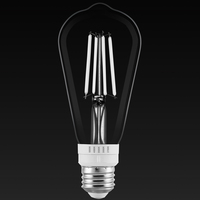 LED ST19 4.5W WHT FIL 5CCT