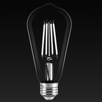 LED ST19 8.5W WHT FIL 2700K