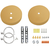 3 ft. Wattage and Color Selectable Architectural LED Linear Fixture - Up/Down Light - 4100 Total Lumens - Gold Finish Thumbnail