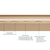 3 ft. Wattage and Color Selectable Architectural LED Linear Fixture - Up/Down Light - 4100 Total Lumens - Gold Finish Thumbnail