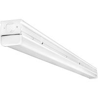 10,000 Lumens - 58 Watt - 5000 Kelvin - 4 ft. Linkable LED Strip Fixture - 4 Lamp Fluorescent Equal - 120-277 Volt - PLT-90482