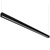 8 ft. Wattage and Color Selectable Architectural LED Linear Fixture with Regressed Lens - Up/Down Light - 8860 Total Lumens - Black Thumbnail