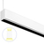 4 ft. Wattage and Color Selectable Architectural LED Linear Fixture with Regressed Lens - Up/Down Light - 5660 Total Lumens - White Thumbnail