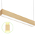 2 ft. Wattage and Color Selectable Architectural LED Linear Fixture - Up/Down Light - 2945 Total Lumens - Wood Finish Thumbnail