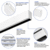 4 ft. Wattage and Color Selectable Architectural LED Linear Fixture with Regressed Lens - Up/Down Light - 5660 Total Lumens - White Thumbnail