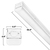 10,000 Lumens - 58 Watt - 5000 Kelvin - 4 ft. Linkable LED Strip Fixture Thumbnail