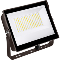 12,326 Lumens - 105 Watt - LED Flood Light Fixture - 2200 Kelvin - Replaces 150 Watt High Pressure Sodium - Yoke Mount - 120-277 Volt - PLT-13605