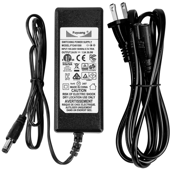 36 Watt - Desktop LED Driver for 24 Volt LED Tape Light