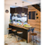 10 in. x 11 in. Pendant Fixture - Prismatic Glass - Brass Finish Thumbnail