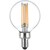 500 Lumens - 5 Watt - 2 in. Dia. - LED G16.5 Globe Filament Bulb - Warm Dimming 3000 to 1800 Kelvin Thumbnail