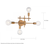 22.5 in. Vanity Light Fixture - 4-Light - Gold Finish Thumbnail