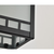 10.5 in. x 7 in. Outdoor Wall Sconce Fixture - Frosted Glass - Black Finish Thumbnail