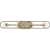 32 in. Vanity Light Fixture - 4-Light - Black and Brass Finish Thumbnail