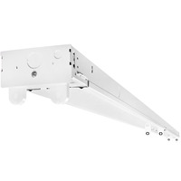 8 ft. LED Ready Strip Fixture - Four Lamp - Operates (4) 4 ft. T8 Single-Ended Power Direct Wire LED Lamps (Sold Separately) - 120-277 Volt - PLT-50431