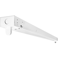 4 ft. LED Ready Strip Fixture - Single Lamp - Operates (1) 4 ft. T8 Single-Ended Power Direct Wire LED Lamp (Sold Separately) - 120-277 Volt - PLT-50428