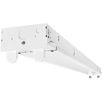 4 ft. LED Ready Strip Fixture - Double Lamp - Operates (2) 4 ft. T8 Single-Ended Power Direct Wire LED Lamps (Sold Separately) - 120-277 Volt - PLT-50429