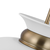 7.5 in. x 24 in. Pendant Fixture - White Shade - Brass Finish Thumbnail