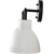 22 in. Vanity Light Fixture - 3-Light - White Shade - Black Finish Thumbnail