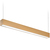 3 ft. Wattage and Color Selectable Architectural LED Linear Fixture - Up/Down Light - 4100 Total Lumens - Gold Finish Thumbnail