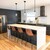8.25 in. x 4.75 in. Pendant Fixture - Clear Glass - Black Finish Thumbnail