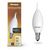 500 Lumens - 5 Watt - LED Chandelier Filament Bulb - Warm Dimming 3000 to 1800 Kelvin - 4.72 in. x 1.37 in. Thumbnail
