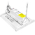 8840 Lumens - 65 Watt - 5000 Kelvin - Linear LED High Bay Fixture with Emergency Backup Thumbnail