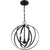 18 in. x 16 in. Pendant Chandelier Fixture - Black Finish Thumbnail