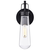 14 in. x 3.5 in. Wall Sconce Fixture - Clear Glass - Bronze Finish Thumbnail