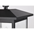15 in. x 7.5 in. Post Top Fixture - Clear Glass - Black Finish Thumbnail