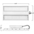 23,120 Lumens - 170 Watt - 5000 Kelvin - Linear LED High Bay Fixture with Emergency Backup Thumbnail