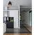 7 in. Semi-Flush Mount Ceiling Light Fixture - Black Shade - Black Finish Thumbnail