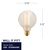 40 Watt - Incandescent Globe - 5.125 in. x 3.75 in. Thumbnail