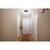 15 in. Flush Mount Ceiling Light Fixture - Clear Seeded Glass - Black Finish Thumbnail