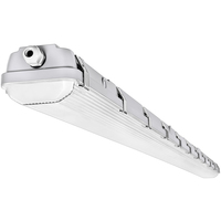 8 ft. LED Ready Vapor Tight Fixture - IP65 - 4 Lamp - Operates (4) Double-Ended T8 Direct Wire LED Lamps (Sold Separately) - PLT-13632
