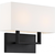 14 in. Vanity Light Fixture - 2-Light White Fabric Shade - Bronze Finish Thumbnail