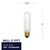 60 Watt - Frost - Incandescent T10 Light Bulb Thumbnail