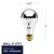 100 Watt - Silver Mirrored Bowl - Incandescent A21 Bulb Thumbnail