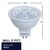 500 Lumens - 6.5 Watt - 3000 Kelvin - LED MR16 Lamp Thumbnail