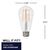 Natural Light - 850 Lumens - 8.5 Watt - 2700 Kelvin - LED Edison Bulb - 5.0 in. x 2.3 in. Thumbnail