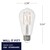 Natural Light - 850 Lumens - 8.5 Watt - 3000 Kelvin - LED Edison Bulb - 5.04 in. x 2.28 in. Thumbnail