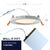 650 Lumens - 9 Watt - 3000 Kelvin - 4 in. New Construction LED Downlight Fixture Thumbnail