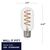 350 Lumens - 4 Watt - 2100 Kelvin - LED Radio Style Spiral Filament Bulb Thumbnail